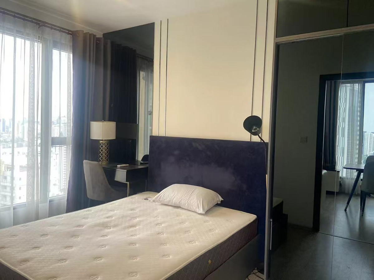 For RentCondoRama9, Petchburi, RCA : Ideo Mobi Asoke 55sqm 2 bedroom for rent 32000thb