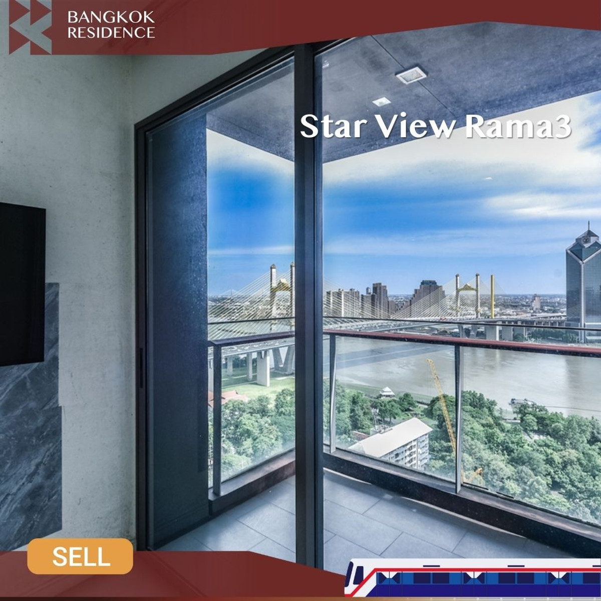 ขายคอนโดพระราม 3 สาธุประดิษฐ์ : 🔥 Best Value 🌊 วิวเจ้าพระยา Star View Rama 3 รีบจองก่อนหลุด