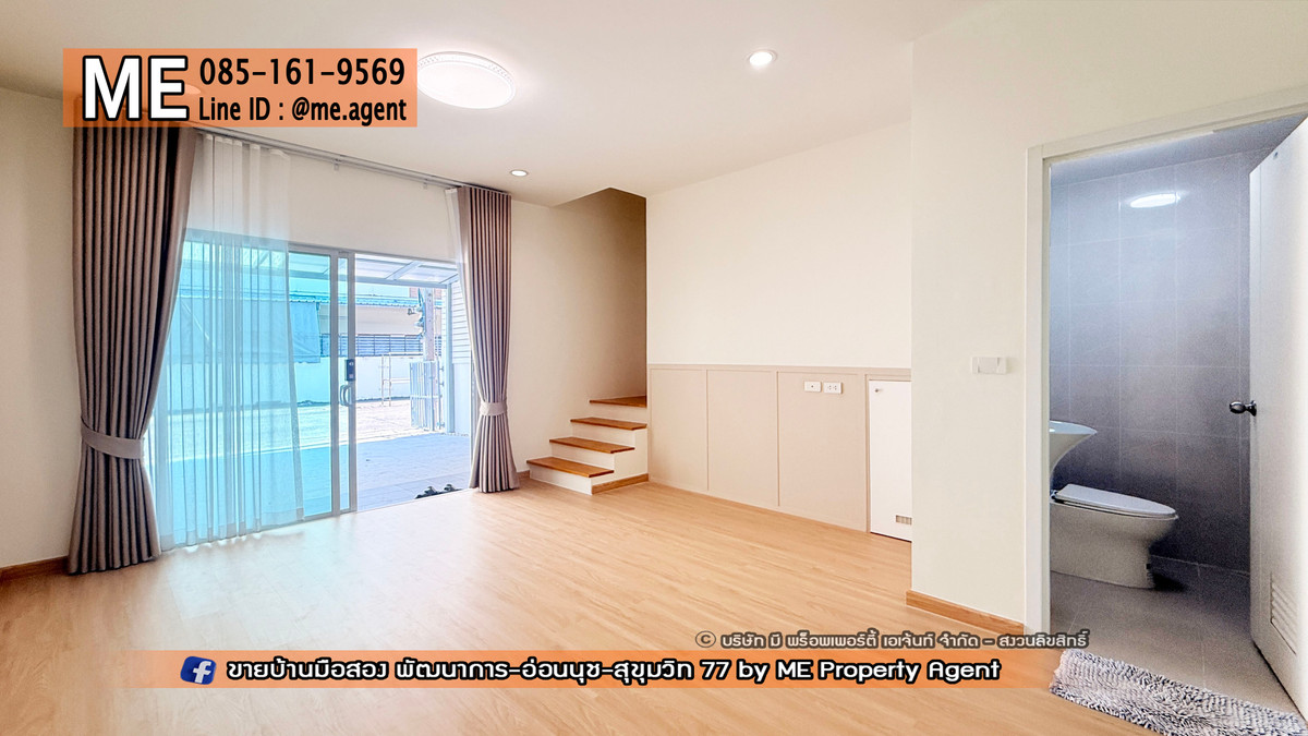 For SaleTownhomePattanakan, Srinakarin : urgent! 3-story townhome for sale, Willette City Pattanakarn 38, completely renovated. Ready to move in, near Ekkamai - Thonglor - Sukhumvit, call 064-9549619 (TC49-20)