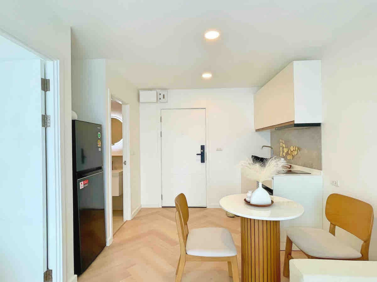 For RentCondoRattanathibet, Sanambinna : For rent, Vio Khaerai, Nonthaburi 1, MRT Nonthaburi Government Center, Full renovation, all new electrical appliances.