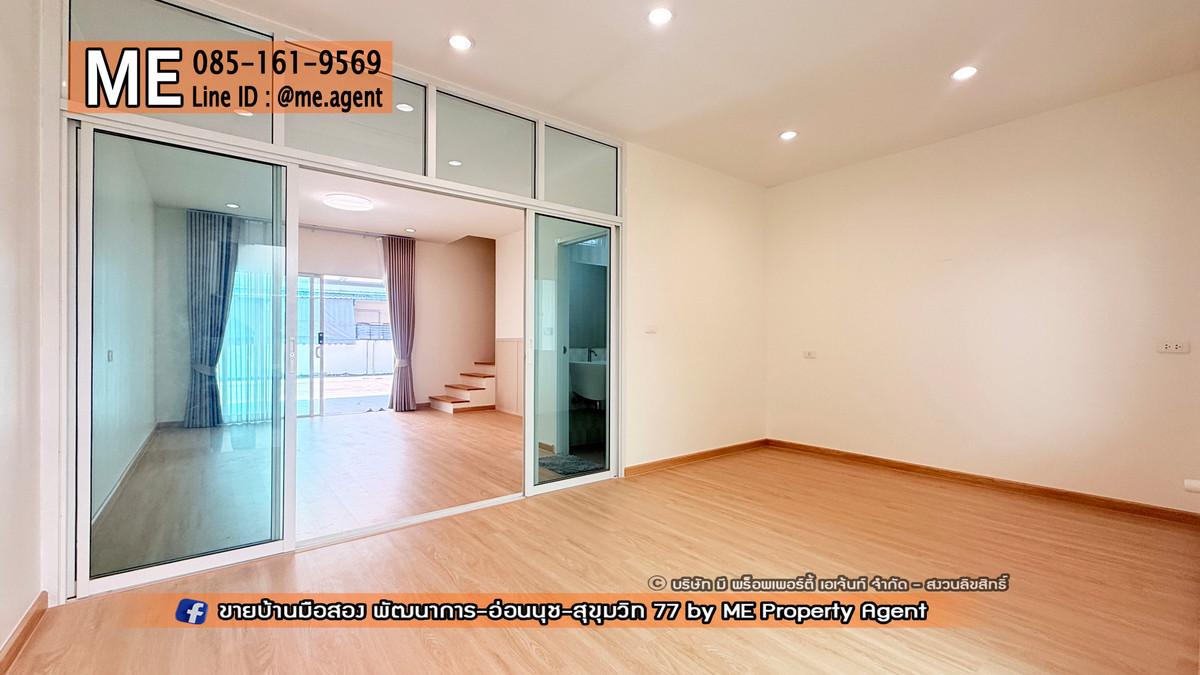 For SaleTownhomePattanakan, Srinakarin : urgent! 3-story townhome for sale, Willette City Pattanakarn 38, completely renovated. Ready to move in, near Ekkamai - Thonglor - Sukhumvit, call 064-9549619 (TC49-20)