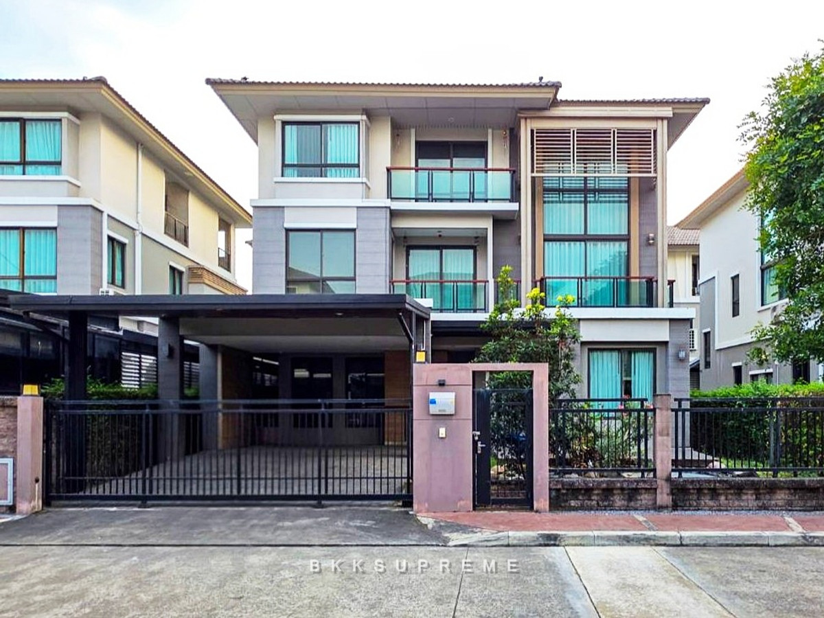 For SaleHouseVipawadee, Don Mueang, Lak Si : (For sale) ** 3-story detached house, Passorn Songprapha, already decorated **