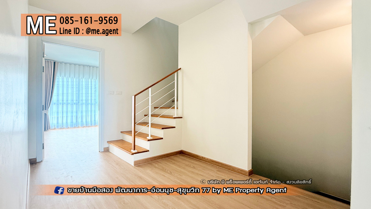 For SaleTownhomePattanakan, Srinakarin : urgent! 3-story townhome for sale, Willette City Pattanakarn 38, completely renovated. Ready to move in, near Ekkamai - Thonglor - Sukhumvit, call 064-9549619 (TC49-20)