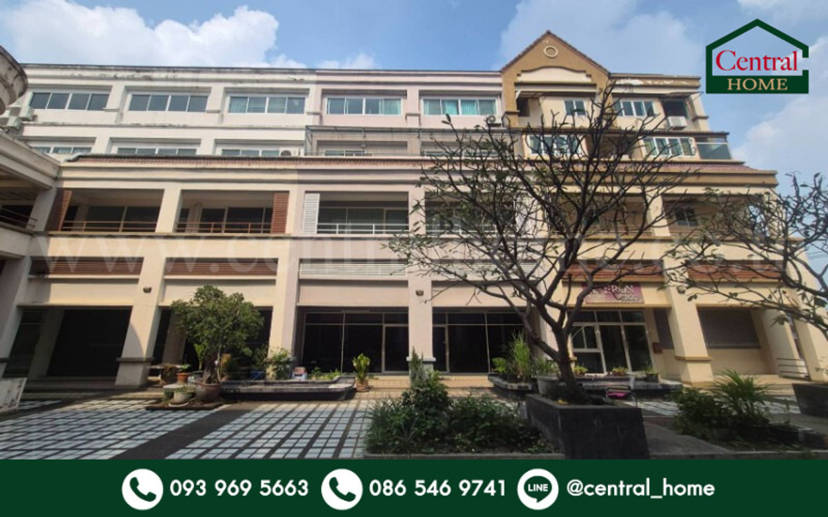 For SaleShop HousePathum Thani,Rangsit, Thammasat : Commercial building, 5 floors, 2 units, Garden Home Village - Phahonyothin 60.
