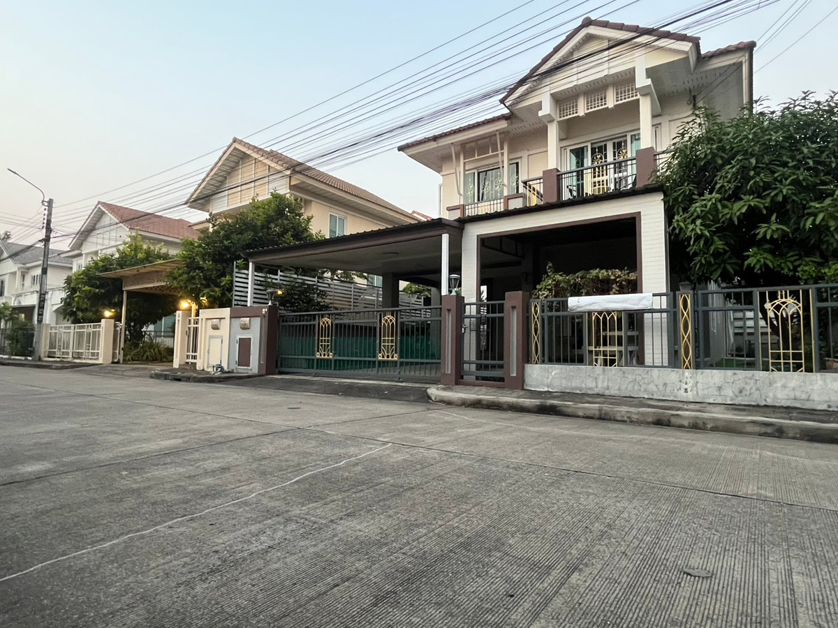 ให้เช่าบ้านลาดกระบัง สุวรรณภูมิ : ให้เช่าบ้านเดี่ยว 2 ชั้น โครงการ Perfect Place สุขุมวิท 77   แอร์เฟอร์ครบ มี3นอน2น้ำ ราคาเช่าเดือนละ31,000บาท