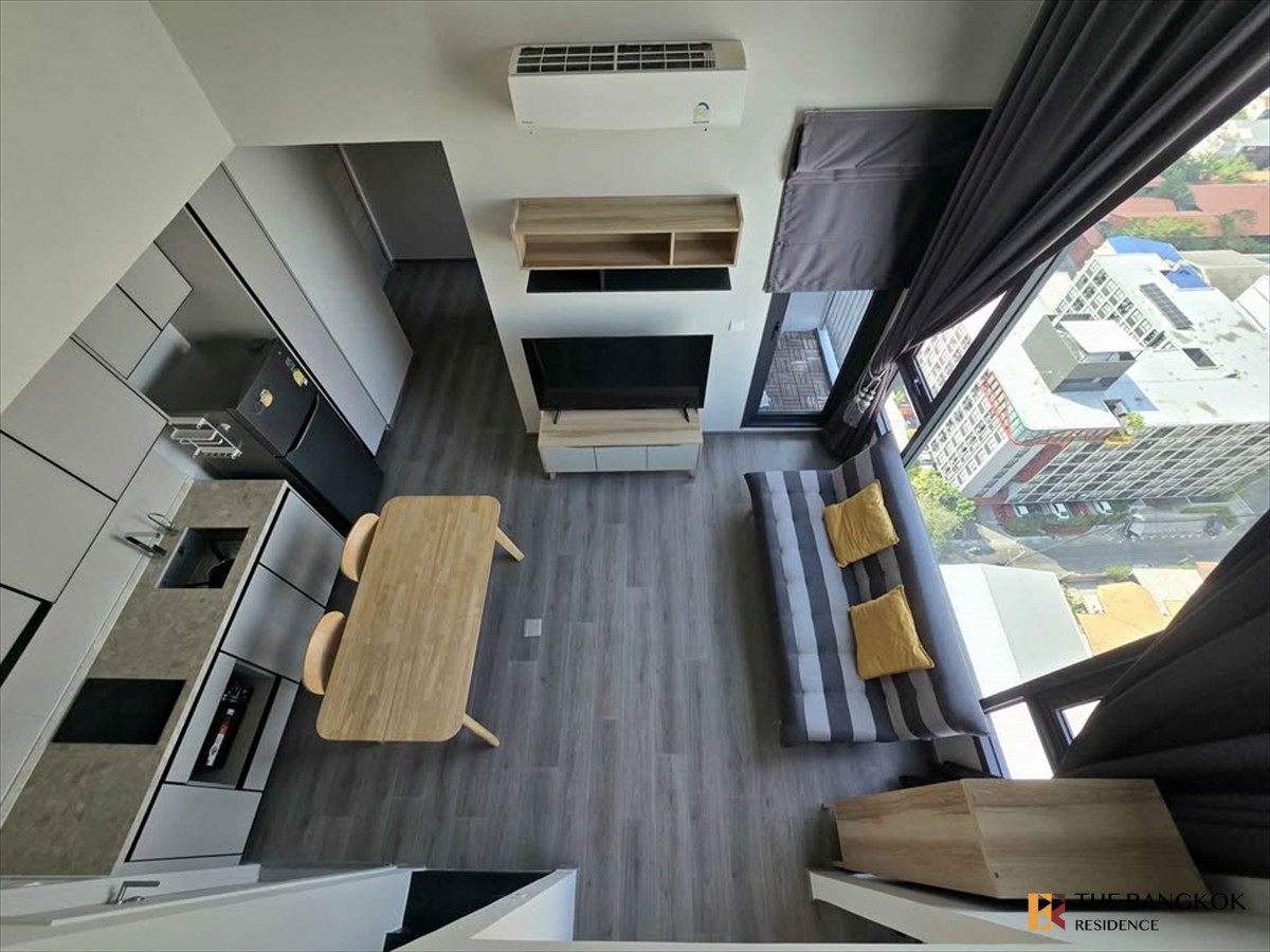 ขายคอนโดสะพานควาย จตุจักร : 🔥 Rare Duplex! ห้อง Loft Style The Reserve Phahol–Pradipat ดีมานด์สูง