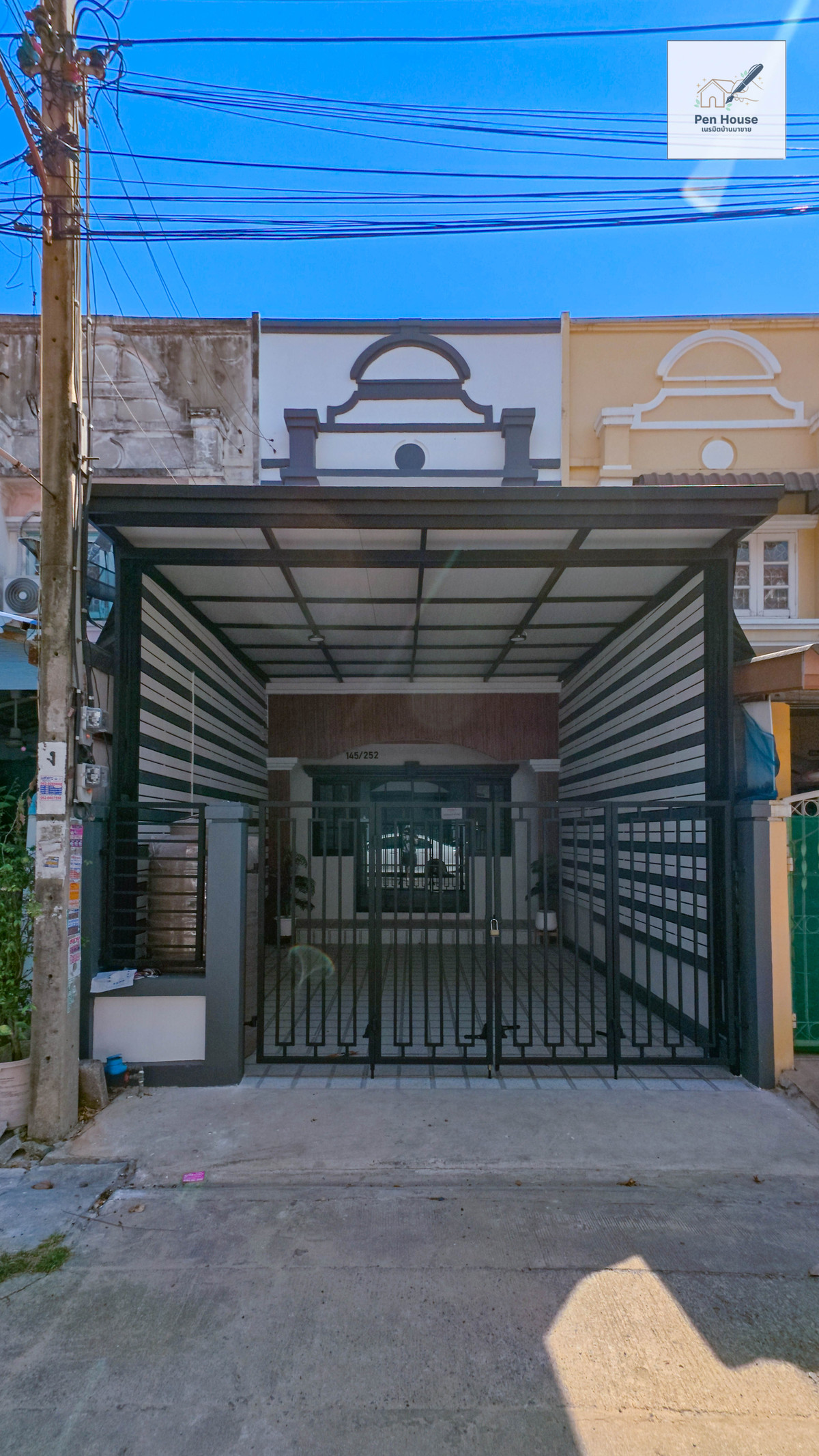 ขายทาวน์โฮมมีนบุรี-ร่มเกล้า : ขาย ทาวน์เฮ้าส์ 2ชั้น รีโนเวทใหม่ มบ.พูนสินธานี1 ถ.เคหะร่มเกล้า64 ราษฎร์พัฒนา รามคำแหง เดินทางง่าย ใกล้สิ่งอำนวยความสะดวกครบครัน