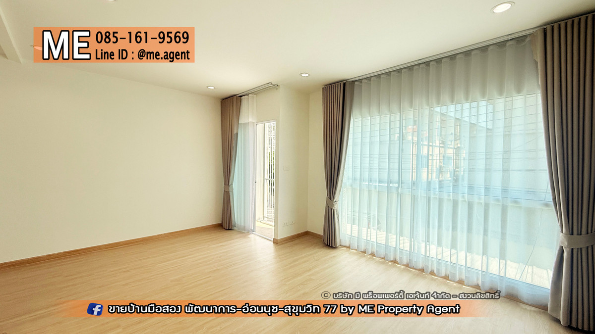 For SaleTownhomePattanakan, Srinakarin : urgent! 3-story townhome for sale, Willette City Pattanakarn 38, completely renovated. Ready to move in, near Ekkamai - Thonglor - Sukhumvit, call 064-9549619 (TC49-20)