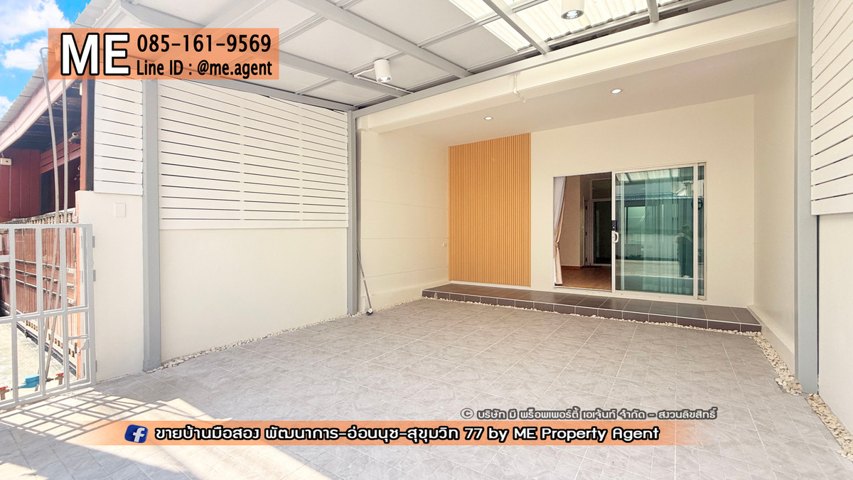 For SaleTownhomePattanakan, Srinakarin : urgent! 3-story townhome for sale, Willette City Pattanakarn 38, completely renovated. Ready to move in, near Ekkamai - Thonglor - Sukhumvit, call 064-9549619 (TC49-20)