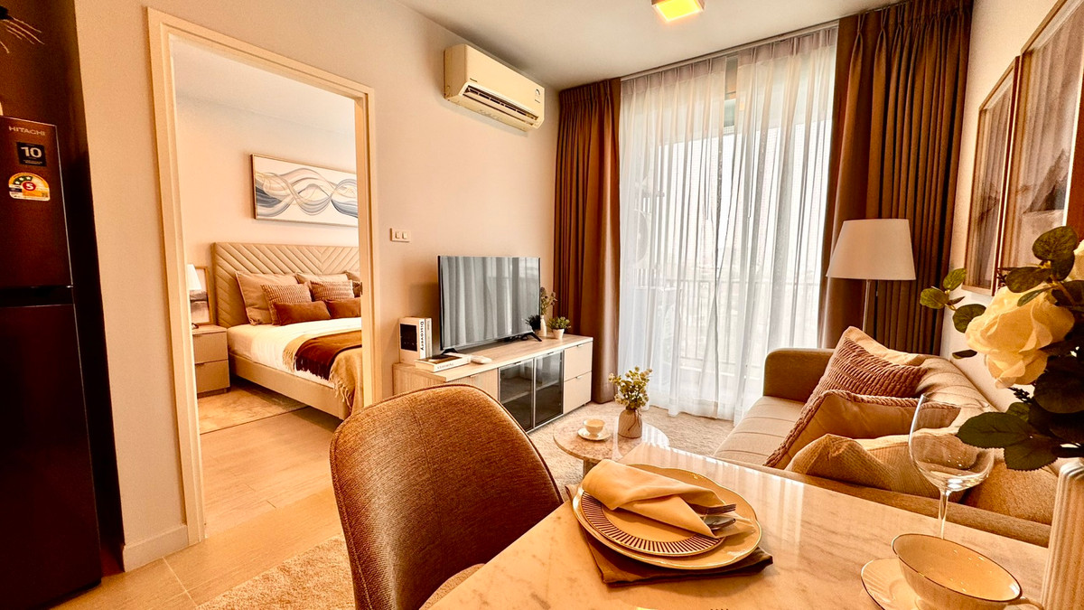 ขายคอนโดเกษตรศาสตร์ รัชโยธิน : ขายคอนโด 32 ตร.ม. อยู่ห่างรถไฟฟ้าเพียง 80 เมตร ใช้เวลาเดิน 1 นาที The Ville Express Condo คอนโดใกล้รถไฟฟ้า แบบใกล้จริง BTS เสนานิคม