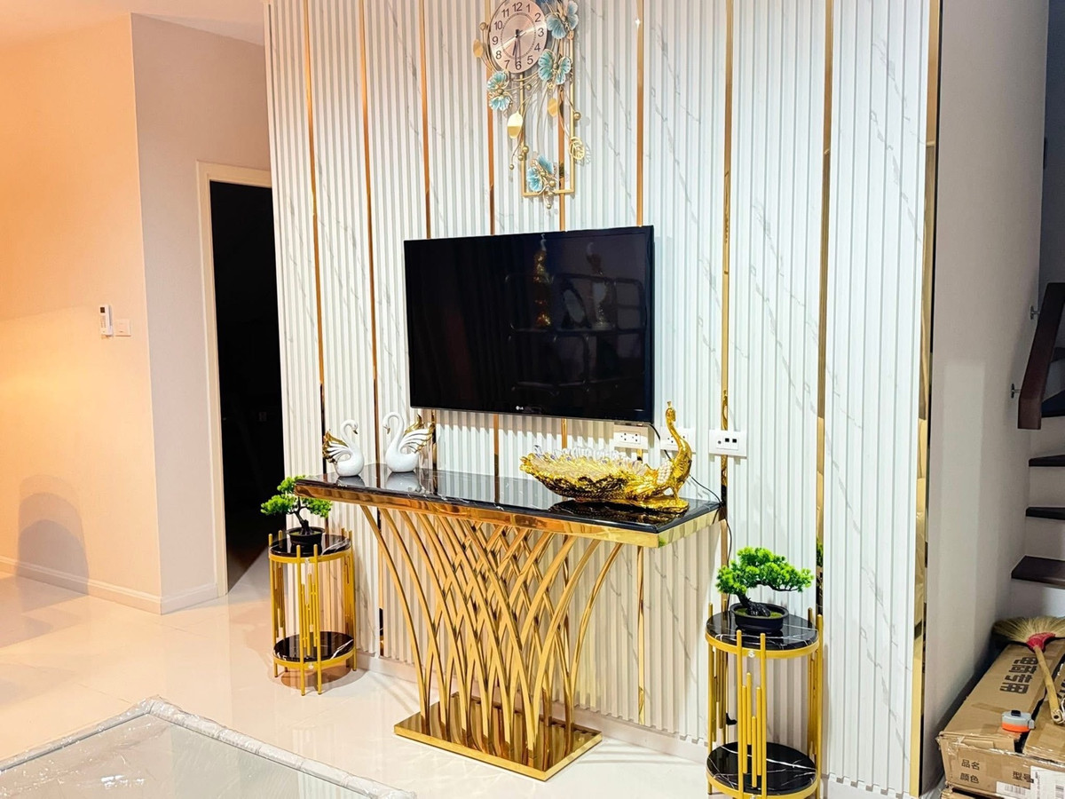 For RentHousePathum Thani,Rangsit, Thammasat : Detached house for rent 📍 Wararak 2 Rangsit Klong 3 📍 3 bedrooms, 2 bathrooms, fully furnished with appliances.