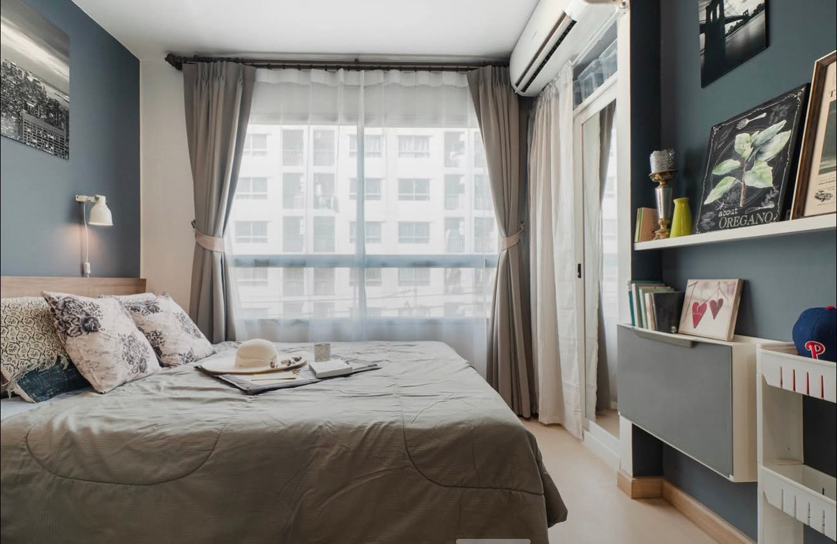 ขายคอนโดอ่อนนุช อุดมสุข : ขายด่วน 📍 Lumpini Ville On Nut 46 📍 เฟอร์นิเจอร์ และ เครื่องใช้ไฟฟ้าครบ ใกล้ MRT ศรีนุช 