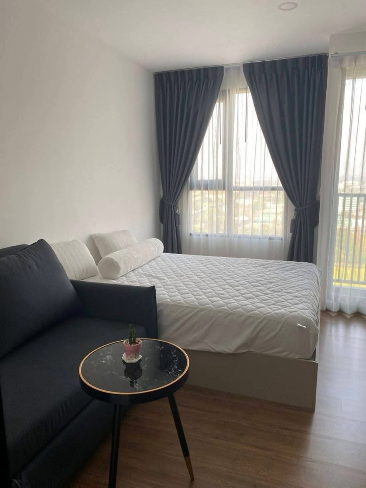 ให้เช่าคอนโดมีนบุรี-ร่มเกล้า : 👑 For rent  🌉 The origin Ram 209 Interchange 🌉 JA-915