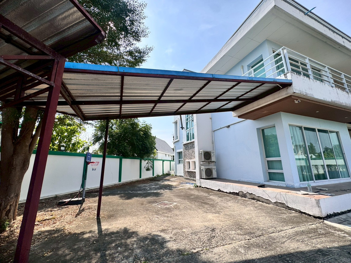 ขายบ้านสมุทรปราการ สำโรง : ขายบ้านเดี่ยว กรีนวัลเล่ย์ 7 บางนา-ตราด **วิวเลคหลังบ้าน** (N.1977)