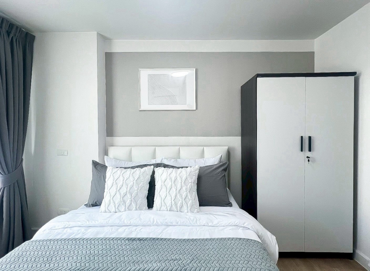 For SaleCondoRamkhamhaeng, Hua Mak : 🌆 Condo near Ramkhamhaeng, not a big budget ✨
Suitable both for living by yourself and renting out student zones