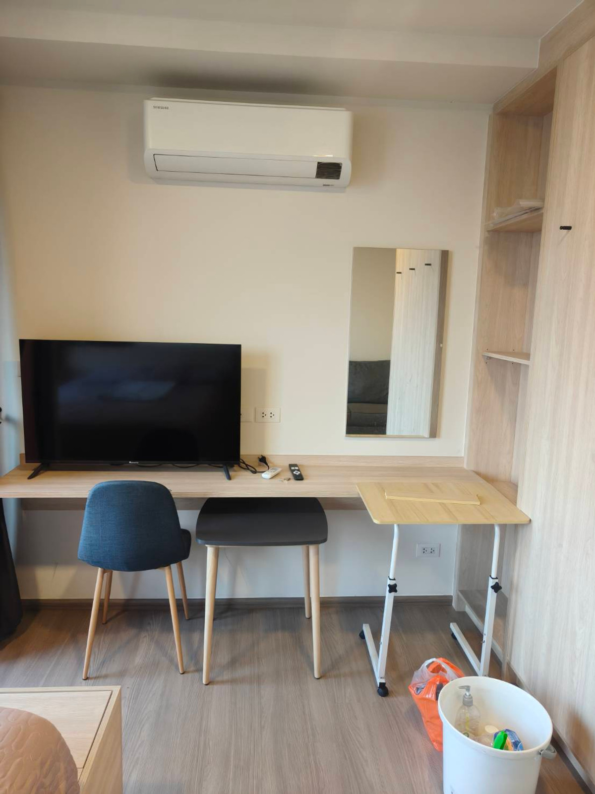 ให้เช่าคอนโดบางนา แบริ่ง ลาซาล : ปล่อยเช่าด่วน! The Muve Bangna ห้องสวย ชั้นสูง แต่งครบ พร้อมเข้าอยู่ทันที! คอนโด Low Rise สุดฮิตจาก Sansiri ทำเลดีมาก เข้าซอยเพียง 450 เมตรจากถนนบางนา-ตราด เดินทางสะดวก สิ่งอำนวยความสะดวกครบครันในราคาสุดคุ้ม