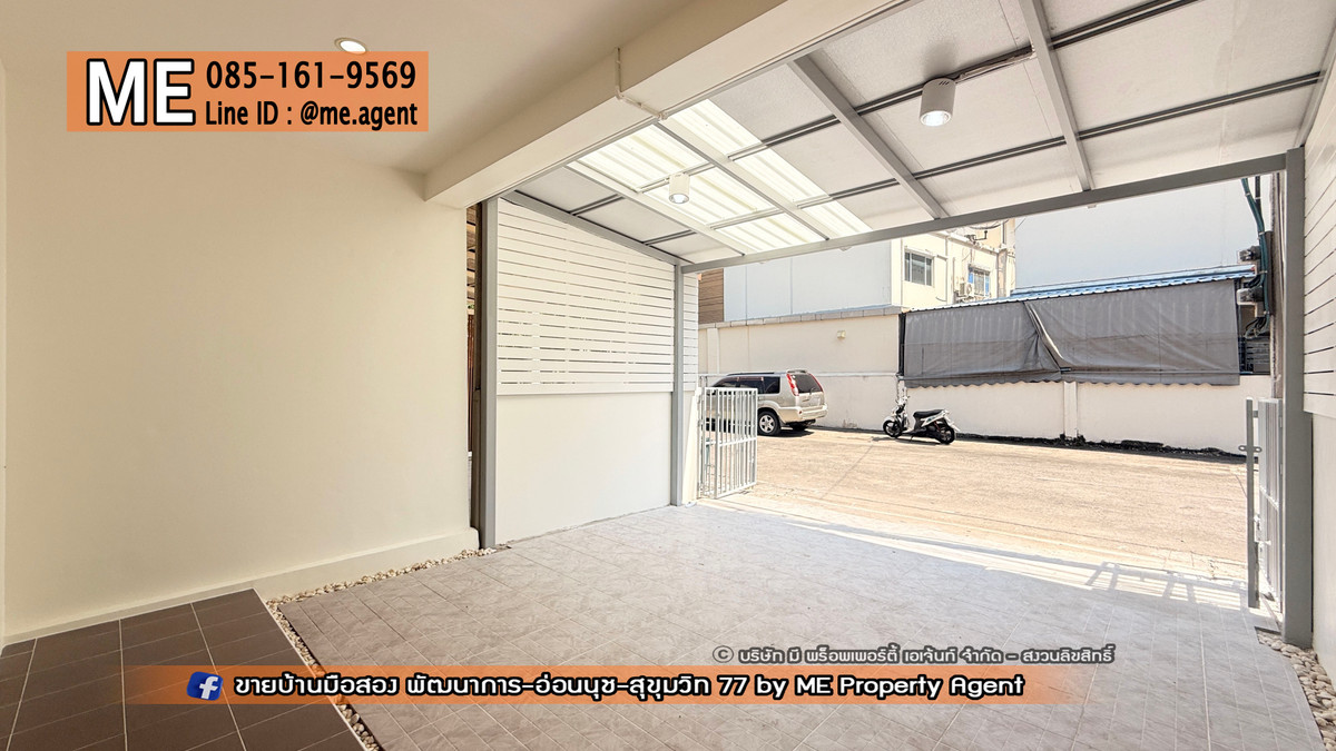 For SaleTownhomePattanakan, Srinakarin : urgent! 3-story townhome for sale, Willette City Pattanakarn 38, completely renovated. Ready to move in, near Ekkamai - Thonglor - Sukhumvit, call 064-9549619 (TC49-20)