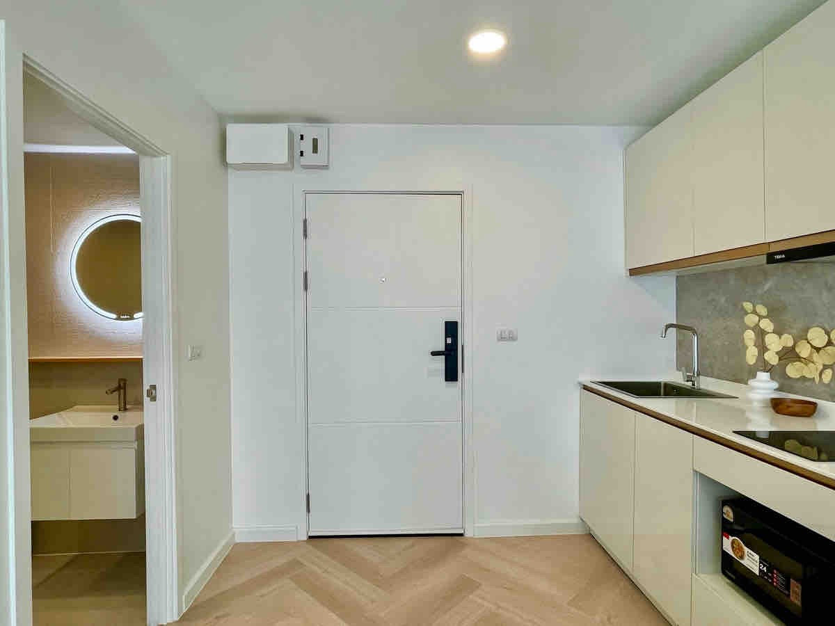 For RentCondoRattanathibet, Sanambinna : For rent, Vio Khaerai, Nonthaburi 1, MRT Nonthaburi Government Center, Full renovation, all new electrical appliances.