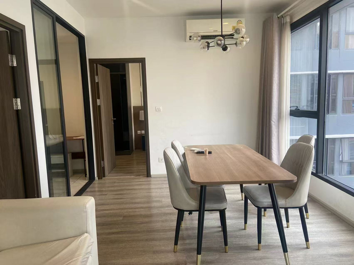 For RentCondoRama9, Petchburi, RCA : Ideo Mobi Asoke 55sqm 2 bedroom for rent 33000thb (negotiable)