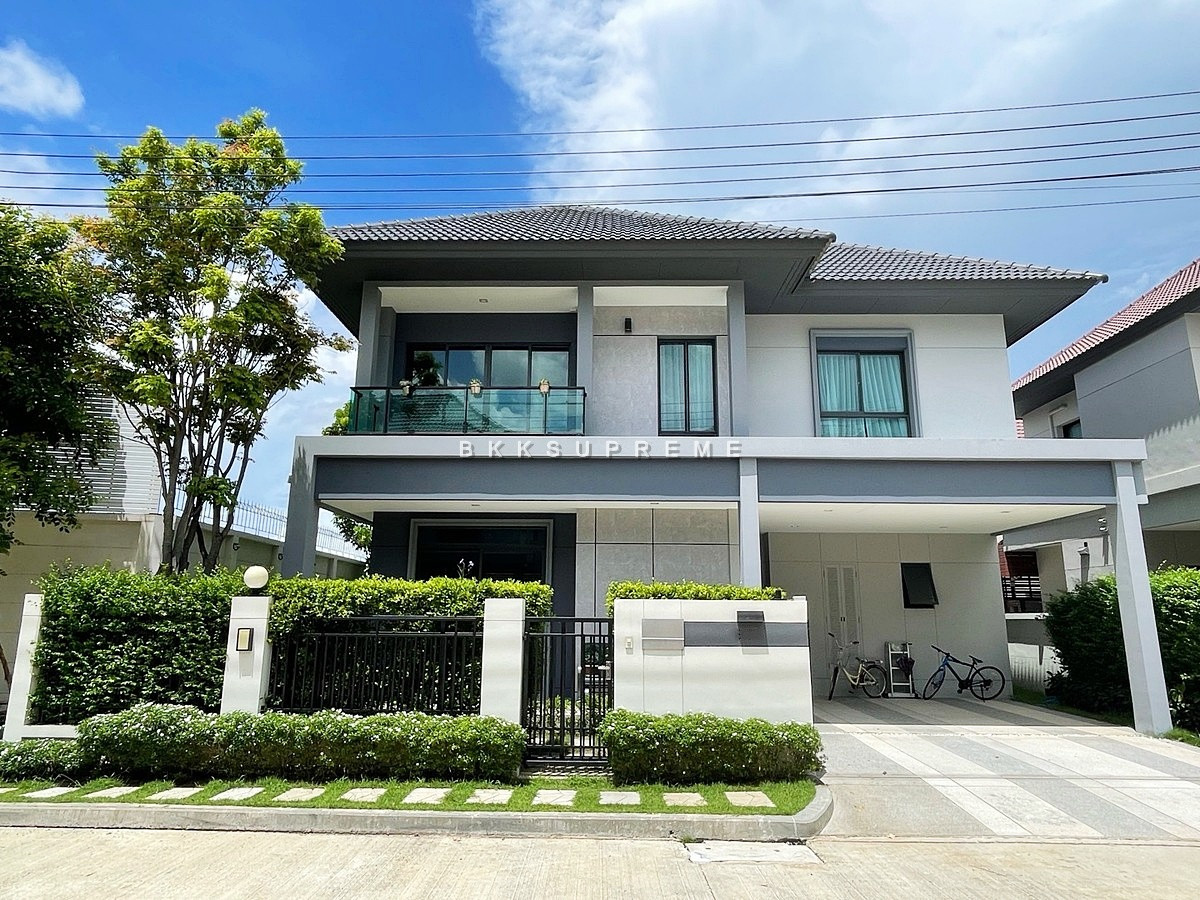 For SaleHouseBangna, Bearing, Lasalle : (For sale) ** Single house, Bangkok Boulevard Srinakarin, Bangna, fully decorated, ready to move in **