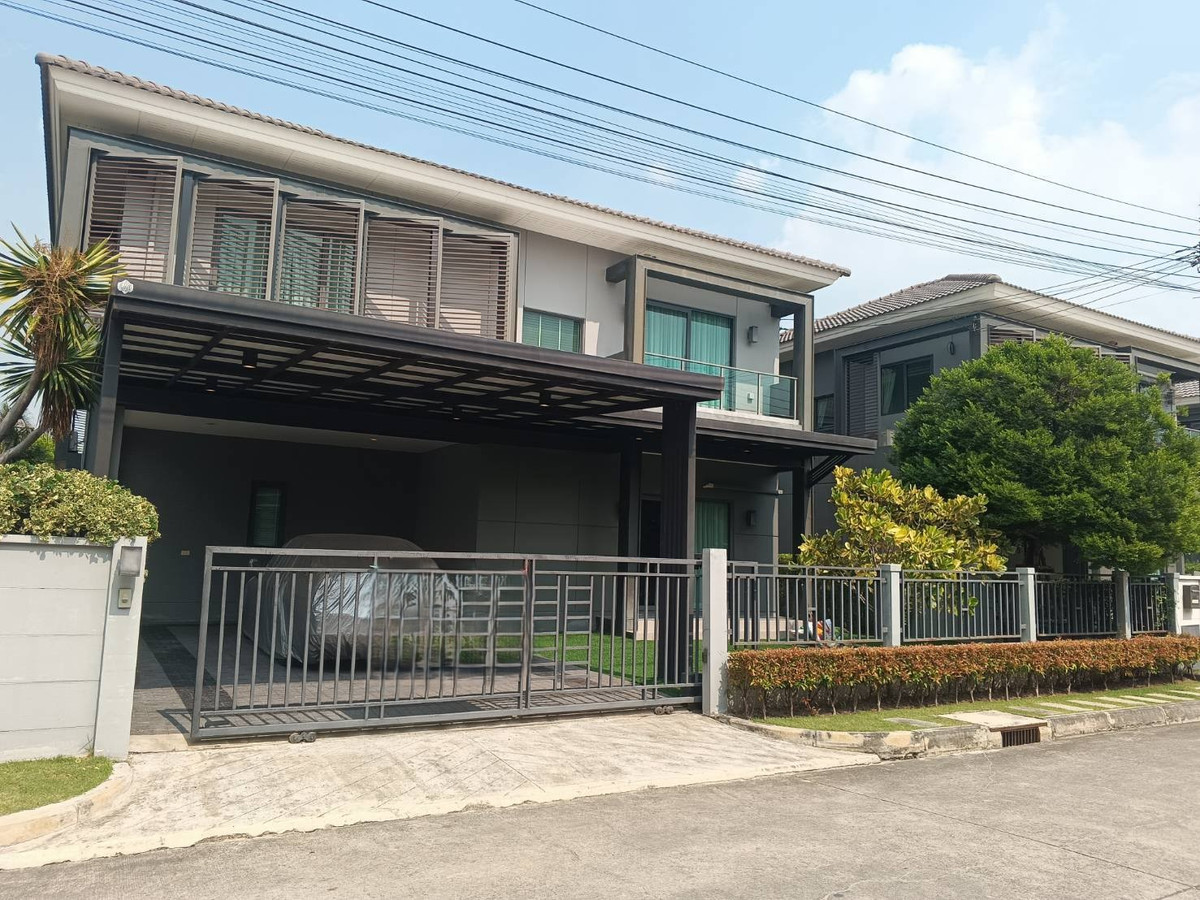 For RentHouseChaengwatana, Muangthong : For rent, best price, single house, centro ratchaphruek chaengwattana Near Srisamarn Expressway Good environment quality project 064-974-2441