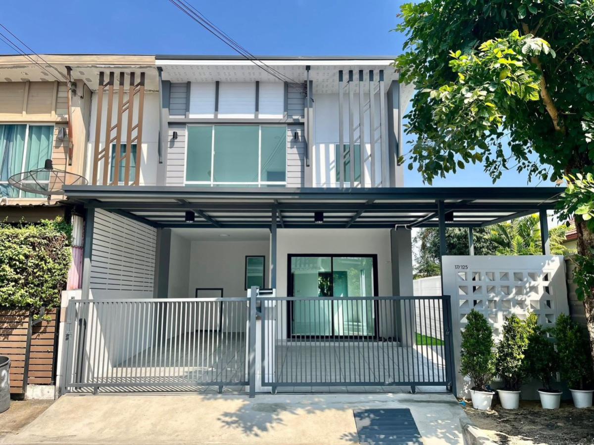 For SaleTownhomeNonthaburi, Bang Yai, Bangbuathong : For Sale Townhouse/Townhome  , Baan Pruksa Prime 95/1 Soi Kantana - Ring Road , newly renovated , MRT-Sam Yaek Bang Yai , Bang Muang , Bang Yai , Nonthaburi , CX-143565