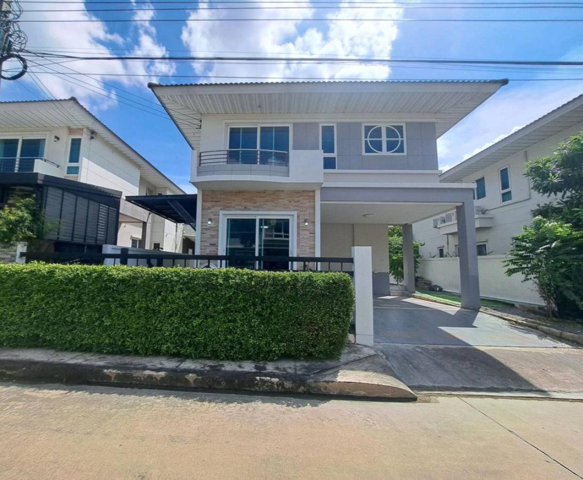 For SaleHouseLadkrabang, Suwannaphum Airport : For Sale House , Supalai Garden Ville, New Krungthep Kreetha Road - Motorway , newly renovated , Khlong Song Ton Noon , Lat Krabang , Bangkok , CX-143438