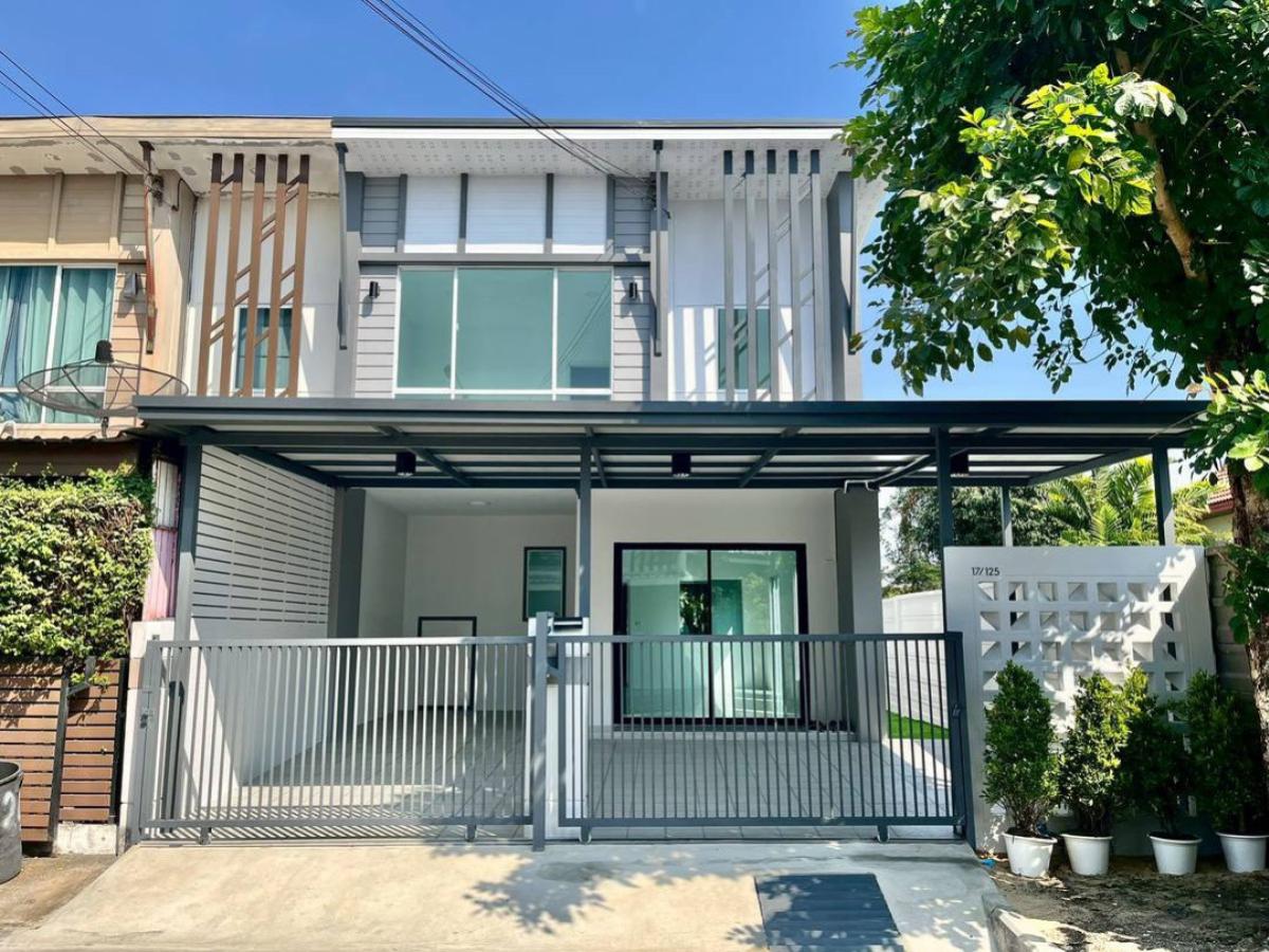 For SaleTownhomeNonthaburi, Bang Yai, Bangbuathong : For Sale Townhouse/Townhome  , Baan Pruksa Prime 95/1 Soi Kantana - Ring Road , newly renovated , MRT-Sam Yaek Bang Yai , Bang Muang , Bang Yai , Nonthaburi , CX-143249