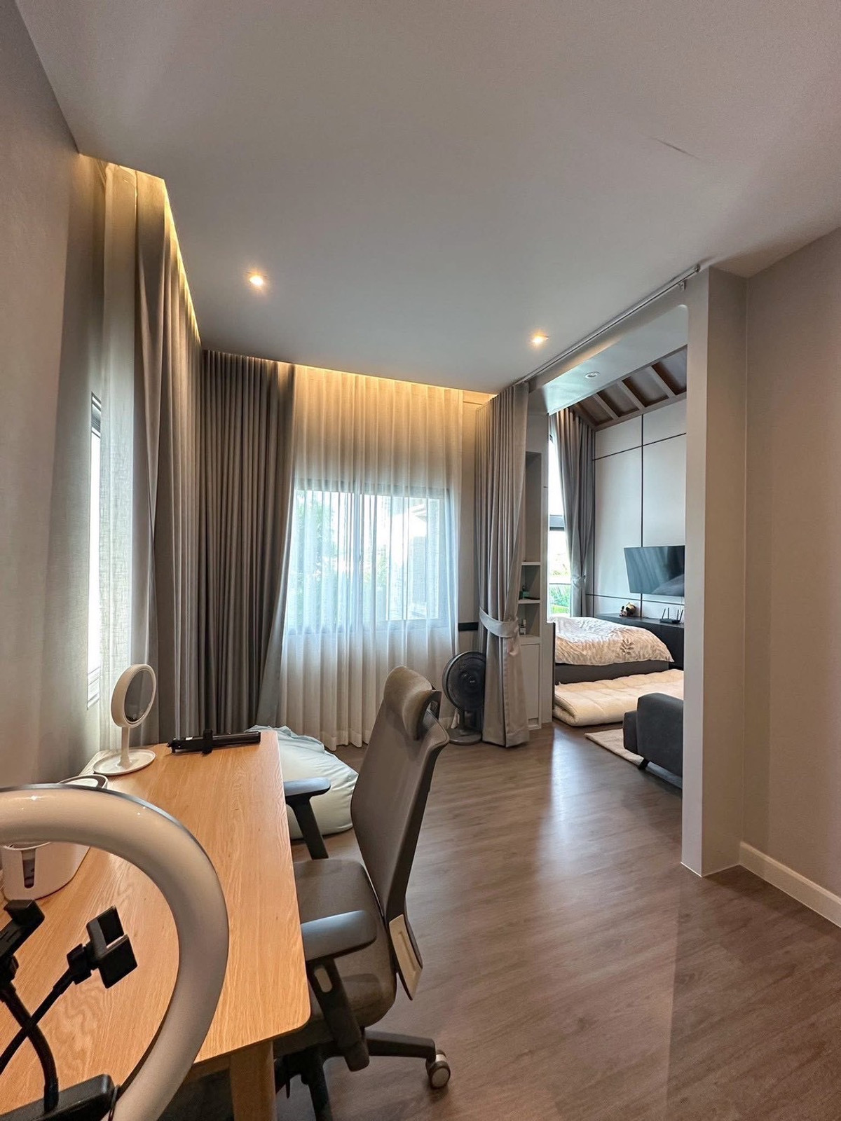 HouseRama5, Ratchapruek, Bangkruai : ✨🏡[For sale & rent] Large detached house, corner plot. Beautifully decorated in modern style. Convenient entry to the city, land area 100 sq m.