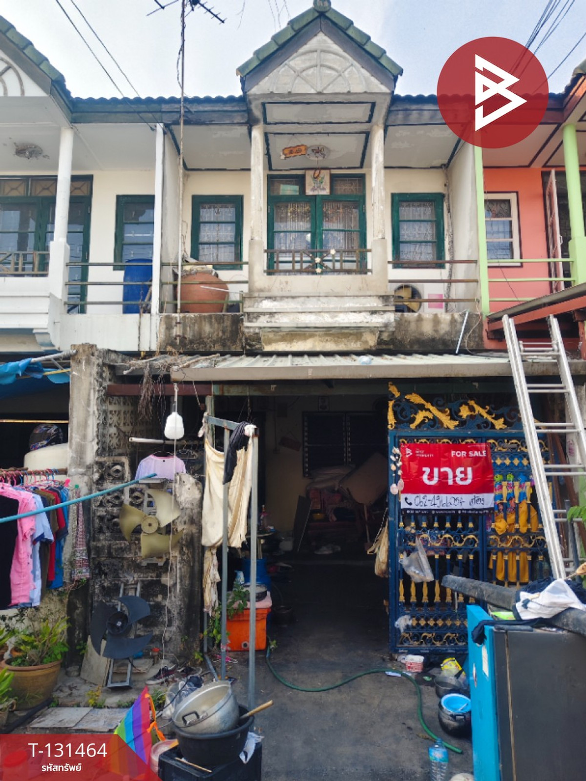 For SaleTownhomeSamut Prakan,Samrong : Townhouse for sale Suthawee Village, Phon Sawang, Bang Phli, Samut Prakan