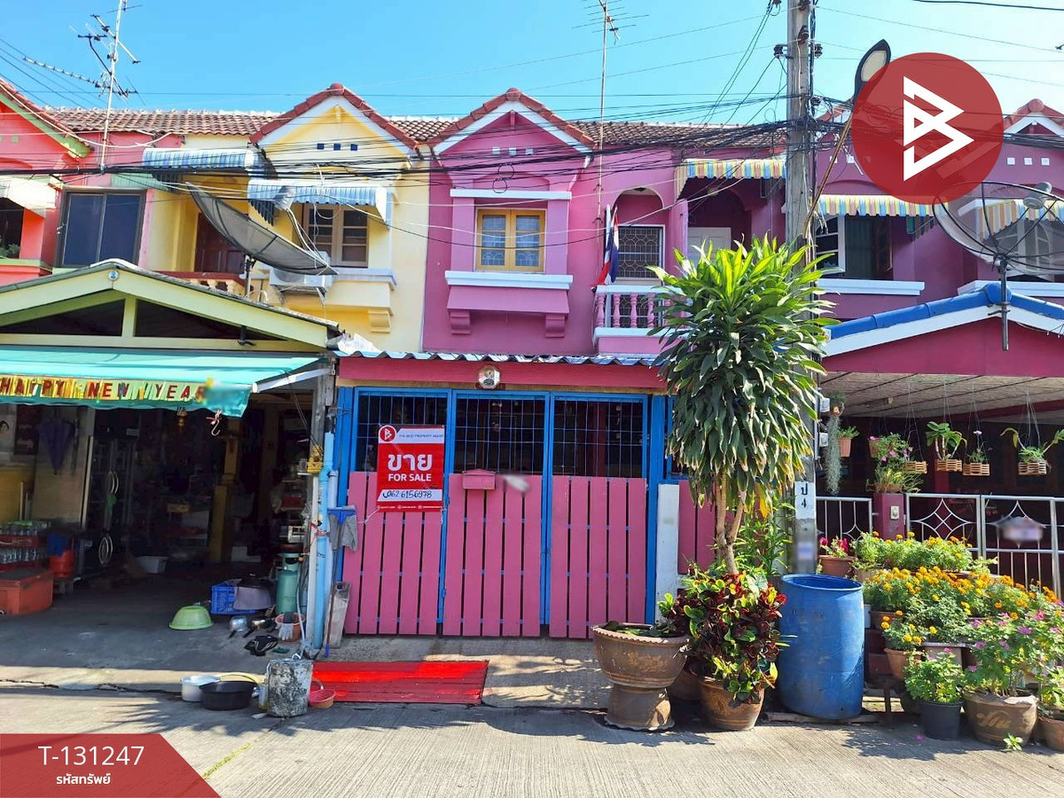 For SaleTownhomeSamut Prakan,Samrong : Townhouse for sale Phanason Village 8, Tai Ban, Samut Prakan