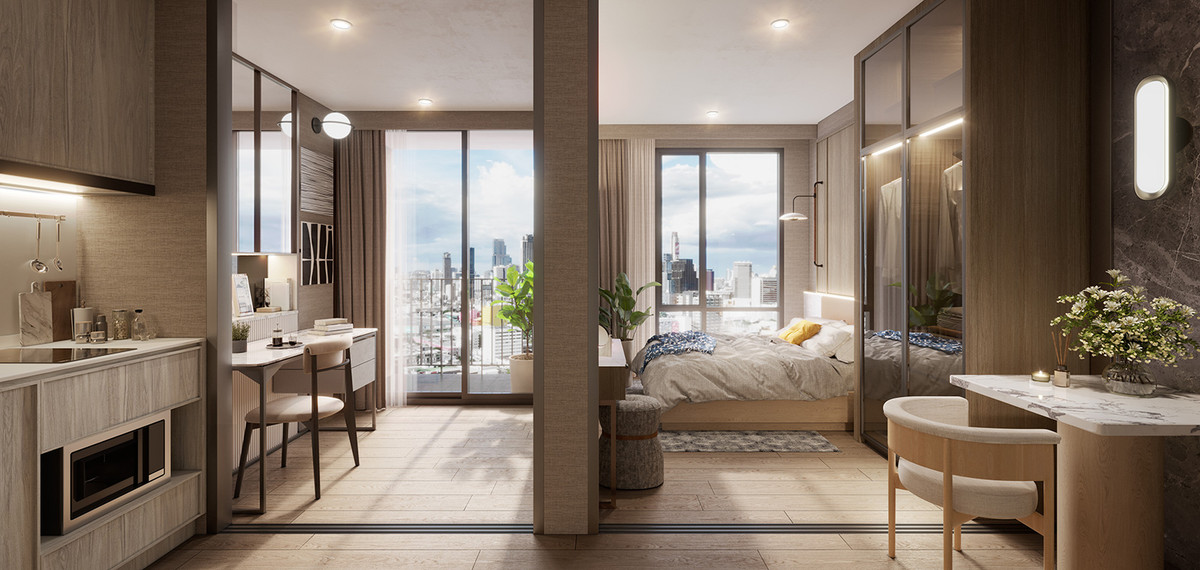 For SaleCondoSiam Paragon ,Chulalongkorn,Samyan : Pet-Friendly 1 bedroom plus condo at Maru Chula project: Contact 062-496-6454