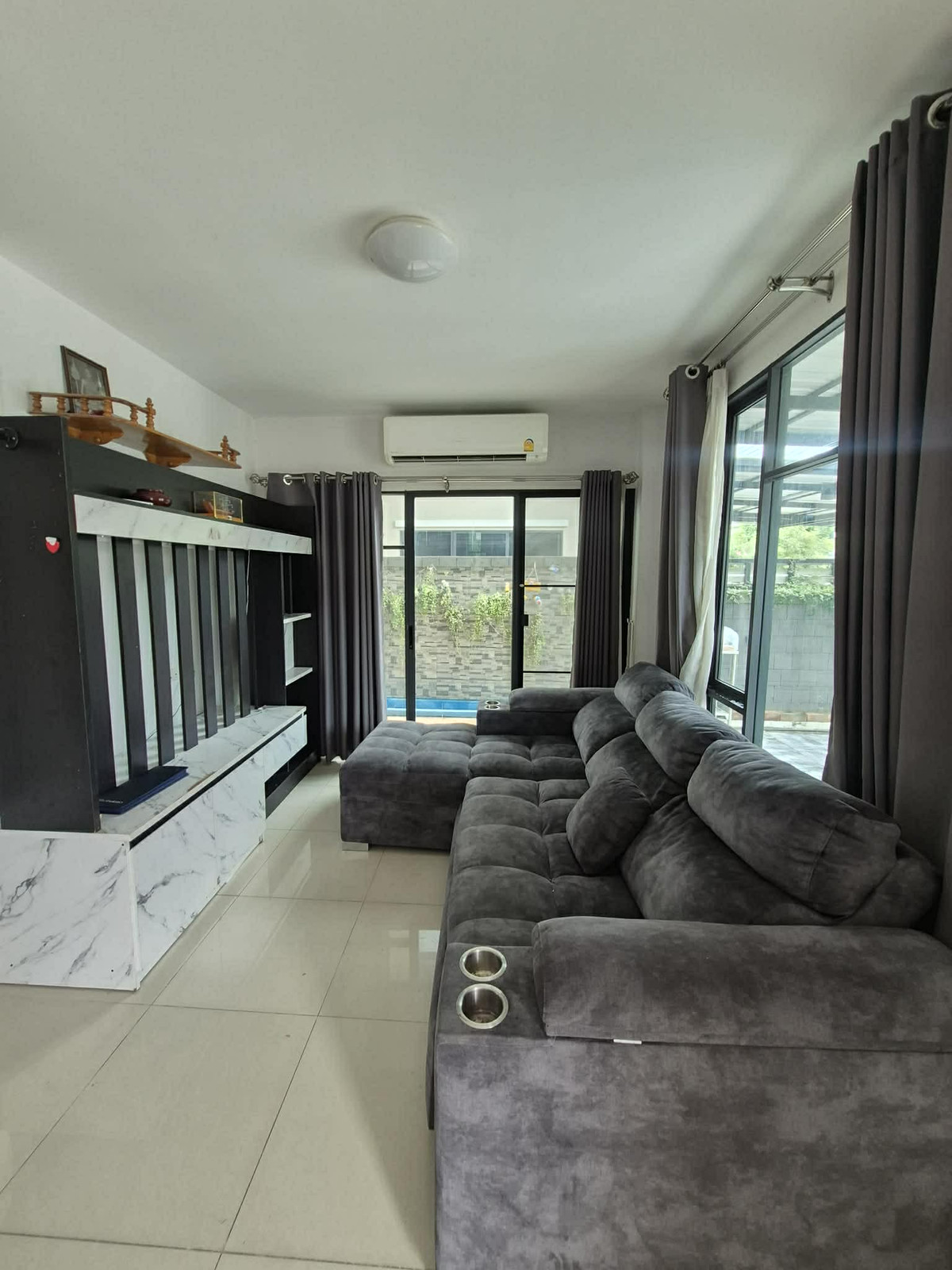 For RentHousePathum Thani,Rangsit, Thammasat : Detached house for rent 🔥 Iyara Rangsit Klong 2 🔥 4 bedrooms, 3 bathrooms, north-facing house, not hot.