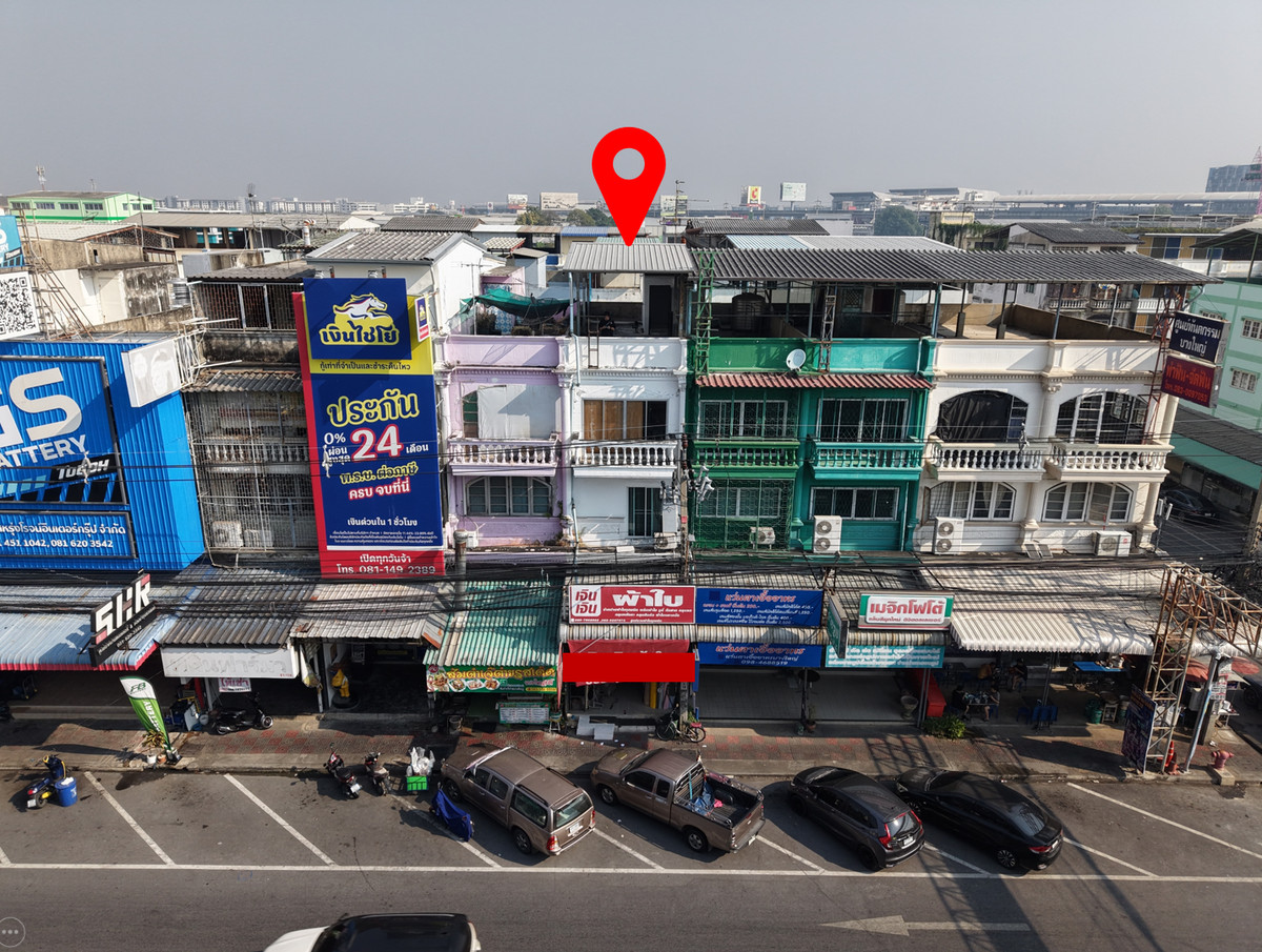 ขายอาคารพาณิชย์นนทบุรี บางใหญ่ บางบัวทอง : หายากโคตร! อาคารพาณิชย์ บางใหญ่ซิตี้ ถนนเมน ห่างจากถนนกาญจนา เพียง 350 เมตร 18 ตารางวา 3 ชั้นครึ่ง มีดาดฟ้า ตรงข้ามเซ็นทรัลเวสเกต ทำเลค้าขายใหม่ ผังเมืองแดง บางใหญ่ นนทบุรี