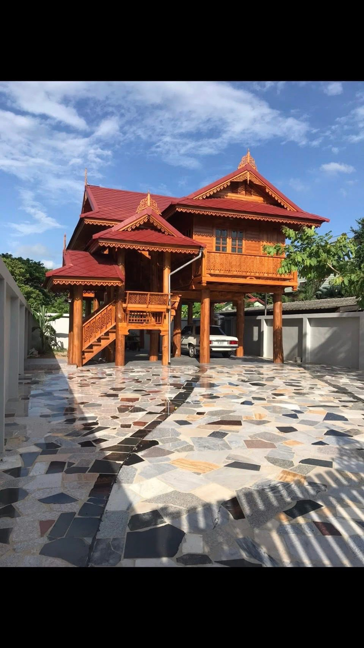 For RentHouseVipawadee, Don Mueang, Lak Si : Wooden house for rent, 65 sq m., Soi Theparak 49, Saphan Mai, opposite Makro Theparak, near BTS Sai Yut.