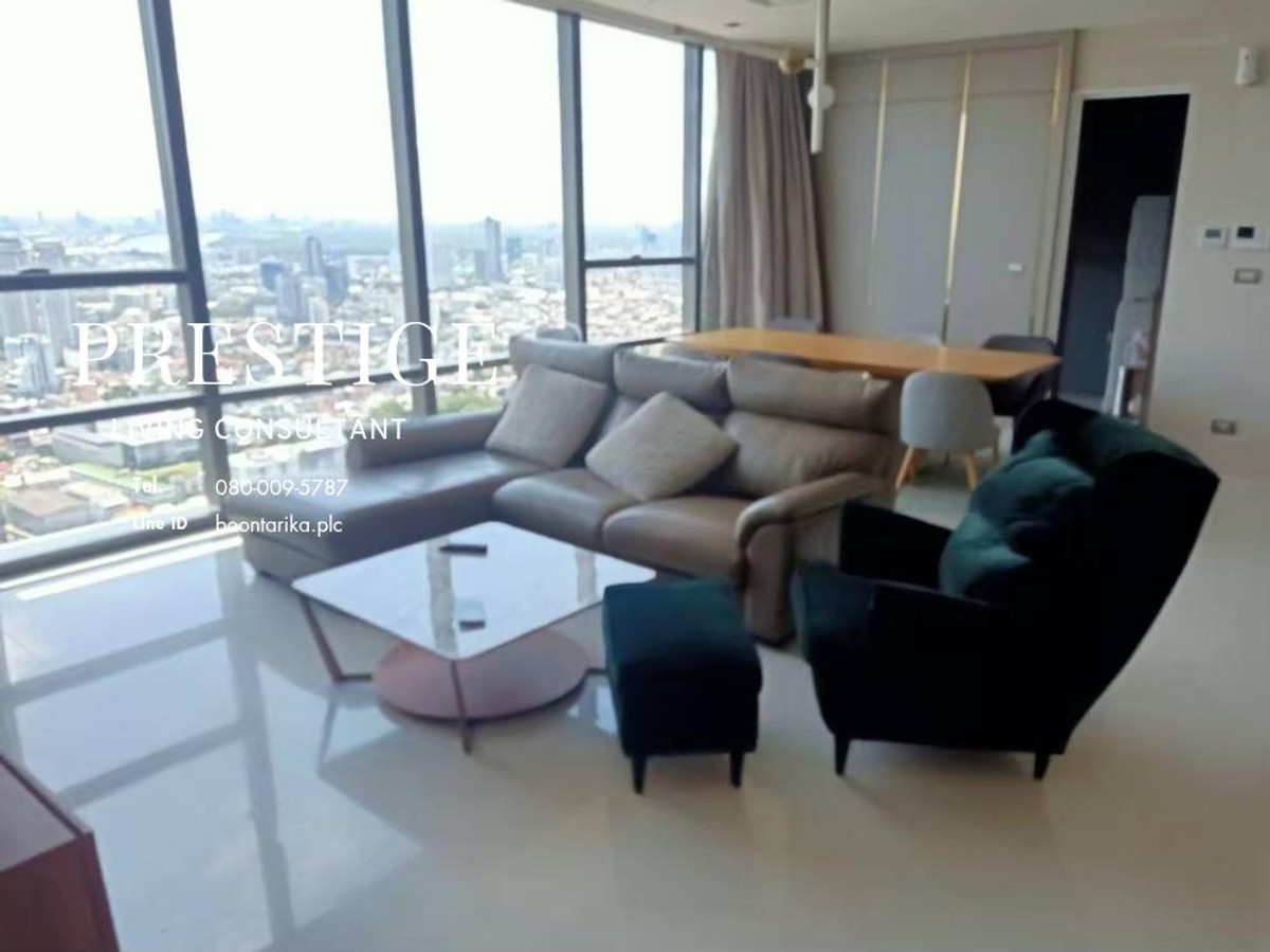 ให้เช่าคอนโดสาทร นราธิวาส : 📌For RENT เช่า | The Bangkok Sathorn  - 2BR (130 sqm) 120,000 THB
