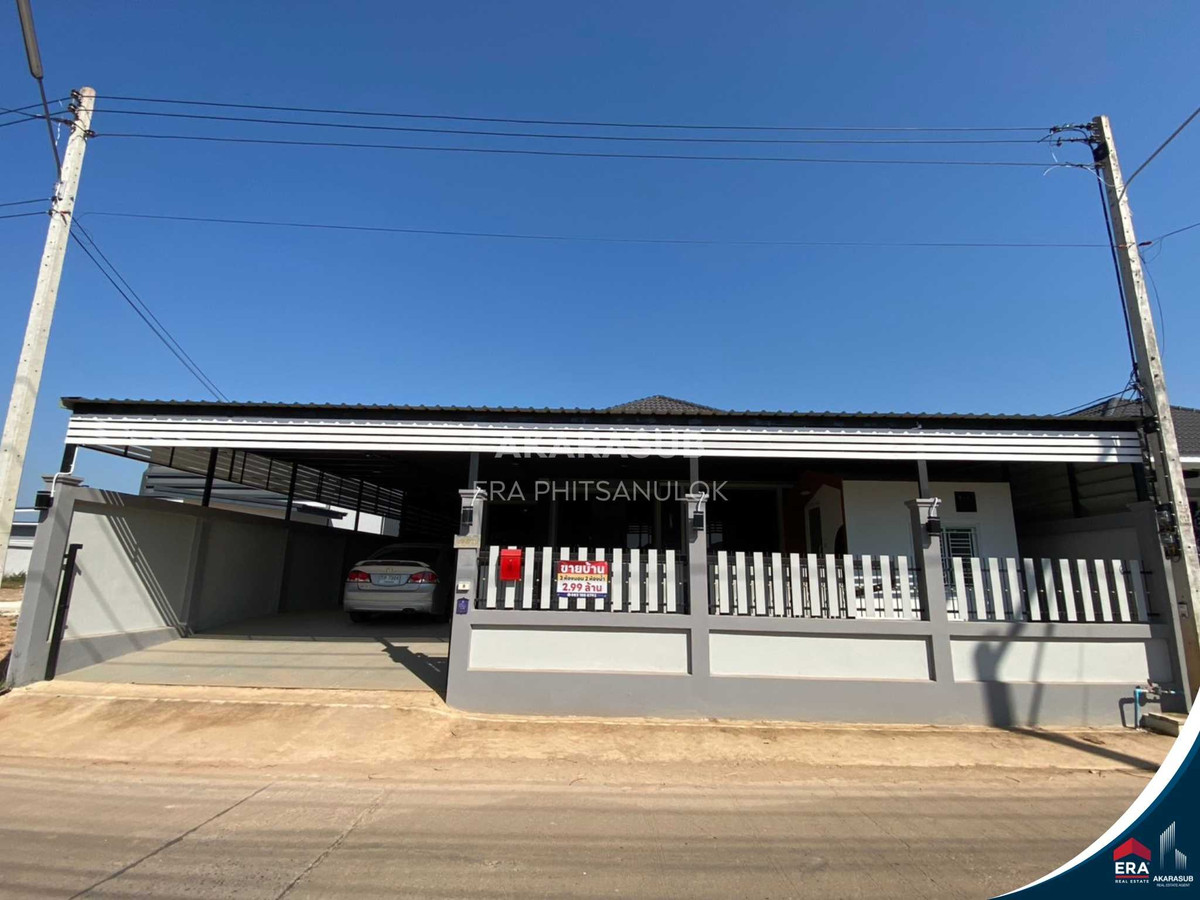 For SaleHousePhitsanulok : Detached House for Sale: Central Phitsanulok 67.2 Sq. Wah, Near Central Stadium