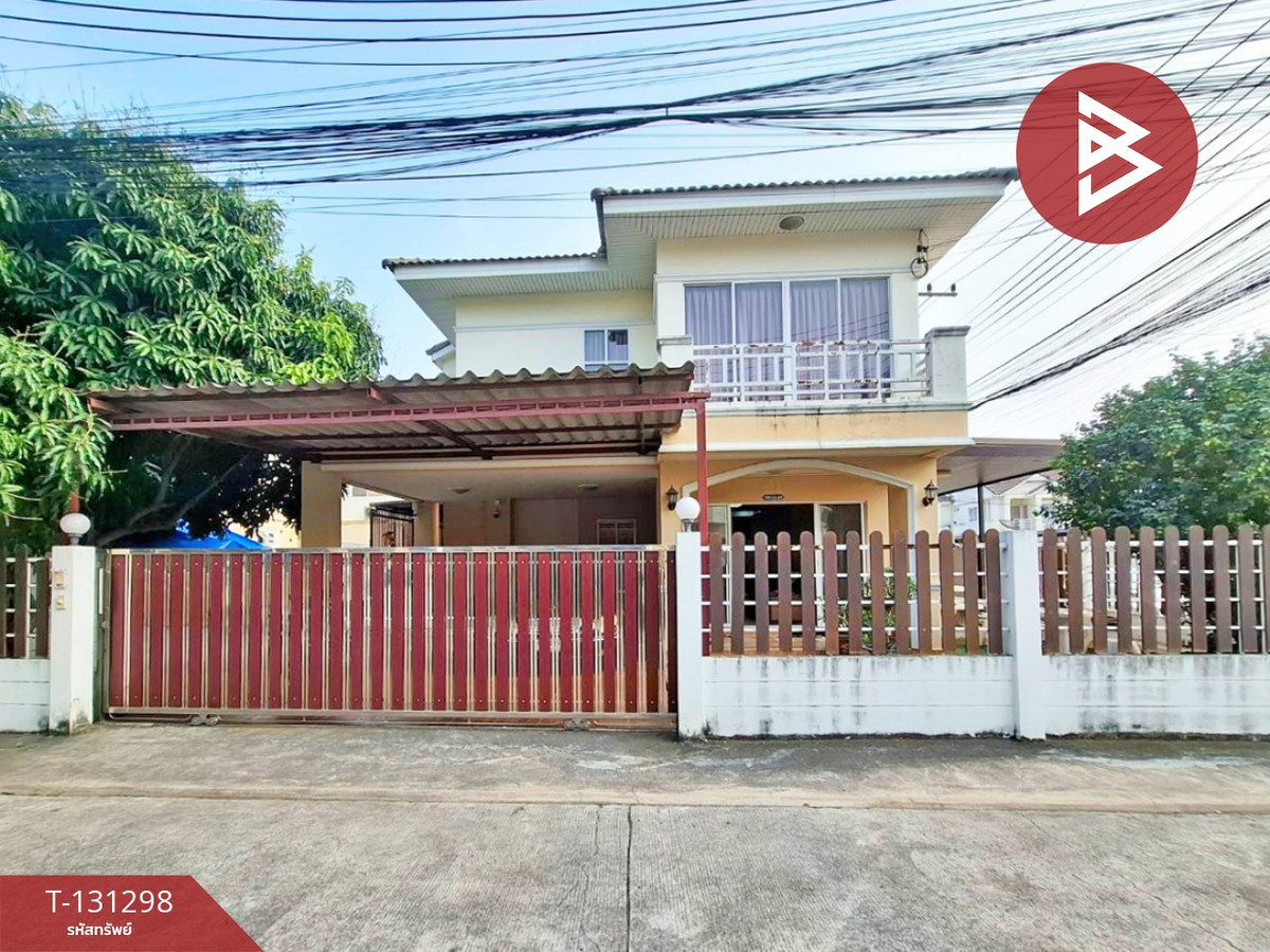 For SaleHousePattaya, Bangsaen, Chonburi : Single house for sale Pimpaporn Village, Sriracha, Chonburi