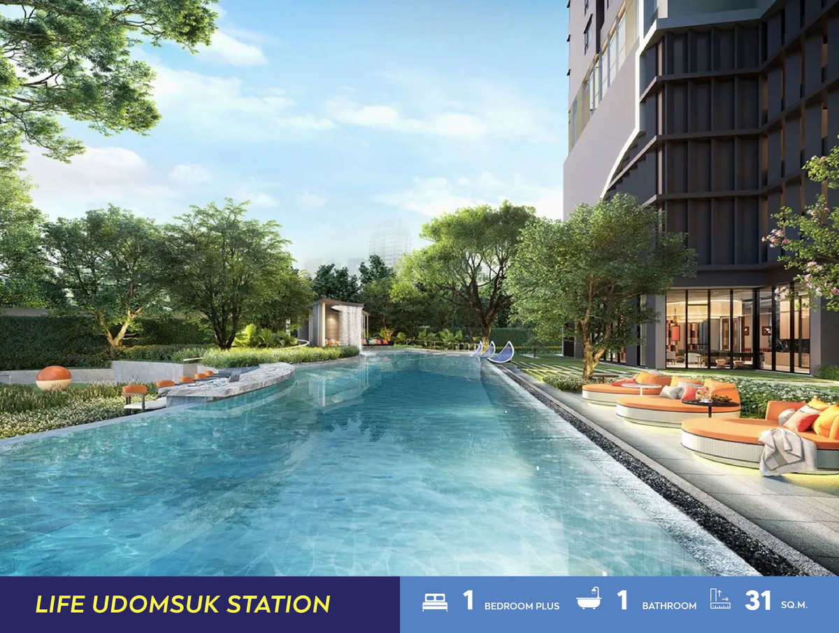 For SaleCondoOnnut, Udomsuk : Life Udomsuk Station (1 Bed Plus 31 sq.m. Floor 25) Price 4,010,000 thb.
