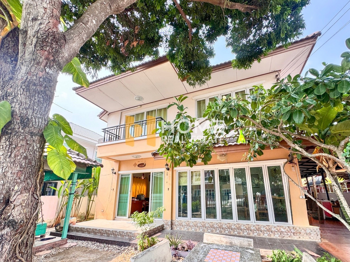 For SaleHousePattaya, Bangsaen, Chonburi : Large, peaceful, and private house 🌿 At Home Sriracha / 4 Bedrooms (FOR SALE) YEAN086