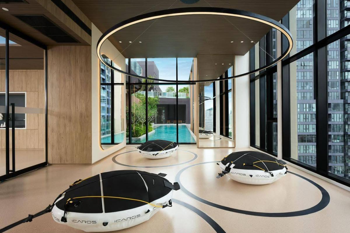 ให้เช่าคอนโดพระราม 9 เพชรบุรีตัดใหม่ RCA : 🔥ให้เช่าด่วน🔥Noble: Nue District R9 ตกแต่งสวย เฟอร์นิเจอร์ - เครื่องใช้ไฟฟ้าครบครัน พร้อมอยู่ เดินทางสะดวกใกล้ MRT พระราม 9 ❗