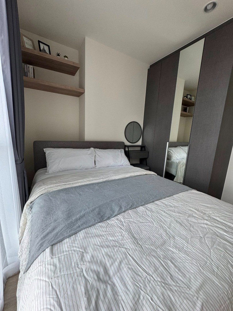 For RentCondoRama9, Petchburi, RCA : 🔥For Rent Now! 🔥Nue District R9, beautiful 2-bedroom, 1-bathroom apartment, fully furnished with furniture and appliances, ready to move in. Conveniently located near MRT Rama 9❗