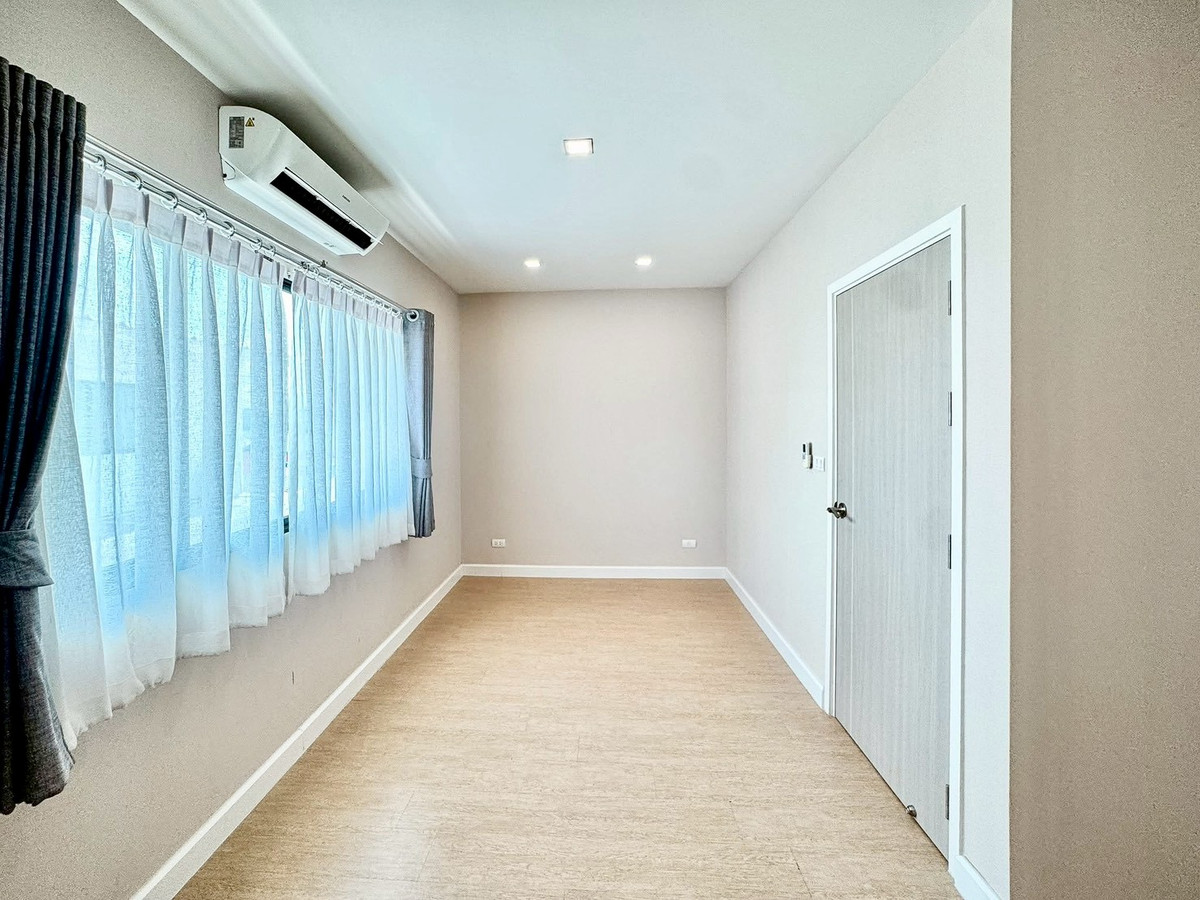 For SaleTownhomeNawamin, Ramindra : 3-story townhome for sale, PATIO Watcharapol - Ramindra, Modern Iconic Style, area 19.3 square meters, 4 bedrooms, Watcharapol Road, Tha Raeng Subdistrict, Bang Khen District, Bangkok