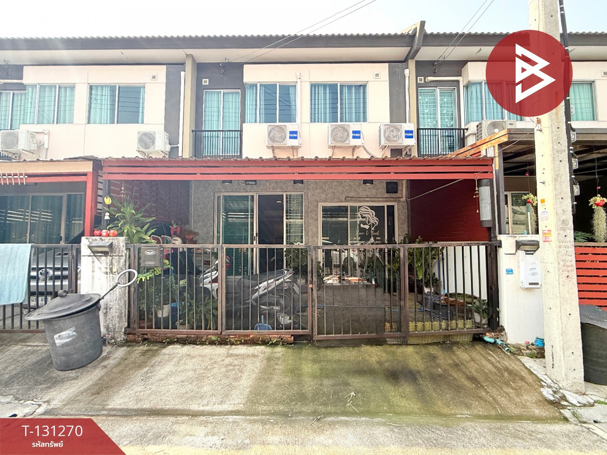 For SaleTownhomeSamut Prakan,Samrong : Townhouse for sale Pruksa Village 126 Theparak-King Kaew Samut Prakan