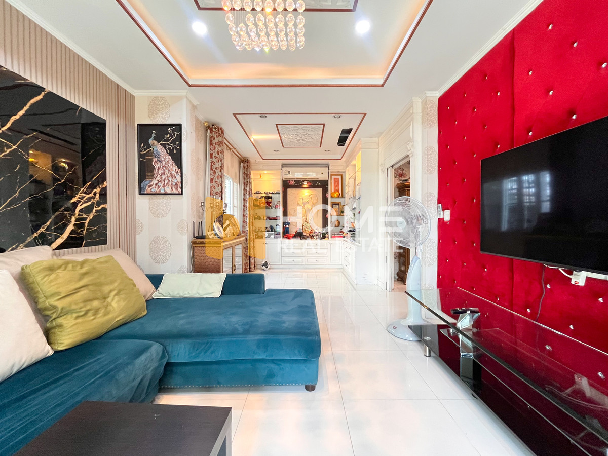 ขายบ้านลาดกระบัง สุวรรณภูมิ : บ้านเดี่ยวใกล้ ARL บ้านทับช้าง ✨ ภัทรา อ่อนนุช - วงแหวน / 3 ห้องนอน (ขาย), Patra Onnuch - Wongwan / 3 Bedrooms (FOR SALE) POON074