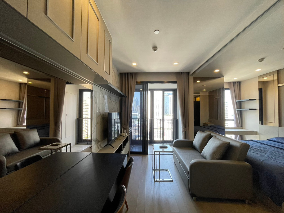 ให้เช่าคอนโดสุขุมวิท อโศก ทองหล่อ : ว่างพร้อมเช่า แอชตัน อโศก 1 ห้องนอน ชั้น 15 พร้อมเข้าอยู่ ติดเอ็มอาที สุขุมวิท