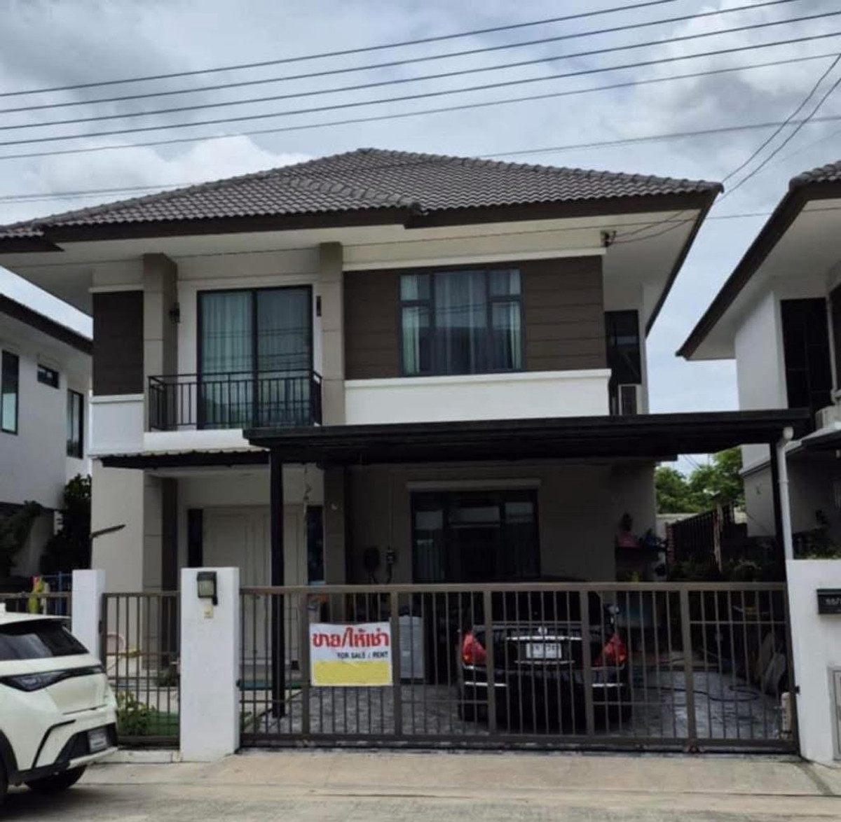 For RentHousePathum Thani,Rangsit, Thammasat : Detached house for rent 🔥 Iyara Rangsit Klong 2 🔥 4 bedrooms, 3 bathrooms, north-facing house, not hot.