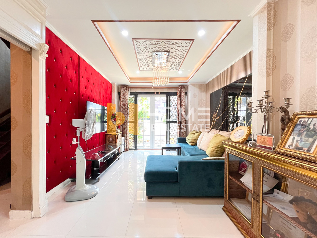 ขายบ้านลาดกระบัง สุวรรณภูมิ : บ้านเดี่ยวใกล้ ARL บ้านทับช้าง ✨ ภัทรา อ่อนนุช - วงแหวน / 3 ห้องนอน (ขาย), Patra Onnuch - Wongwan / 3 Bedrooms (FOR SALE) POON074