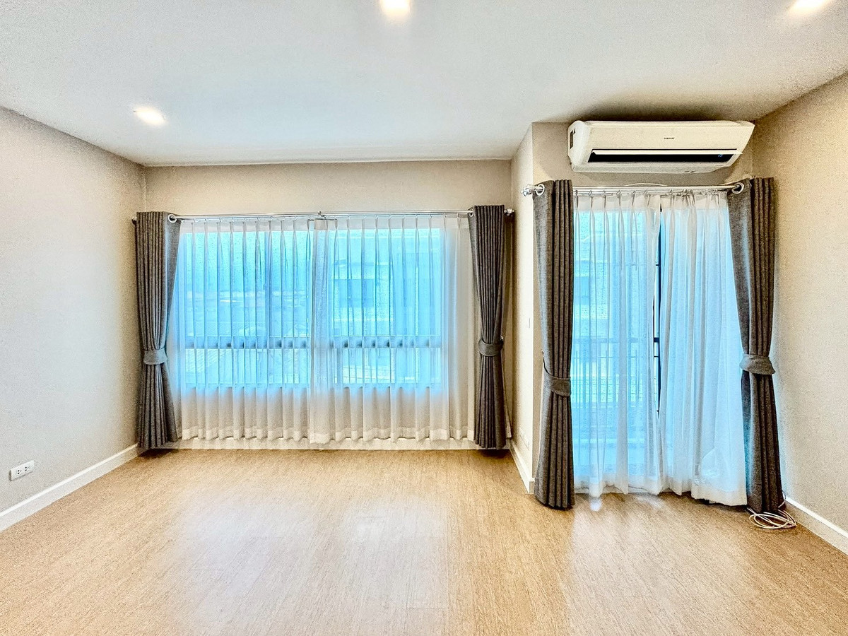 For SaleTownhomeNawamin, Ramindra : 3-story townhome for sale, PATIO Watcharapol - Ramindra, Modern Iconic Style, area 19.3 square meters, 4 bedrooms, Watcharapol Road, Tha Raeng Subdistrict, Bang Khen District, Bangkok
