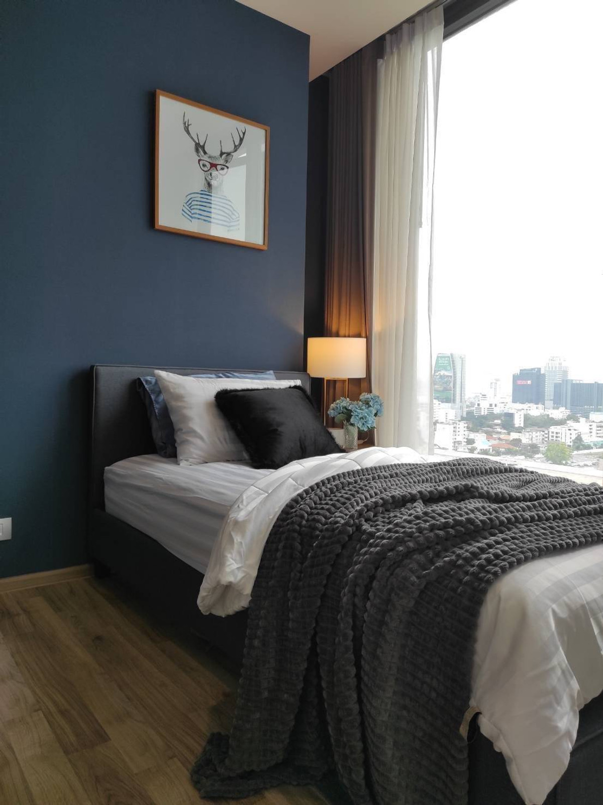 ให้เช่าคอนโดสะพานควาย จตุจักร : The Line Jatujak / 2 Bedrooms (FOR RENT), เดอะ ไลน์ จตุจักร / 2 ห้องนอน (เช่า) PINP165